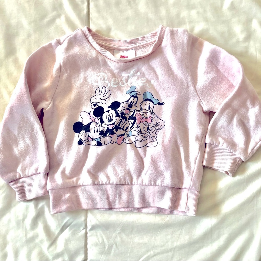 Girl’s Mickey Crewneck - Picture 2 of 4